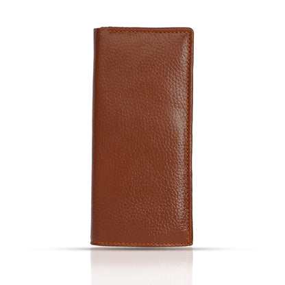 "Magnetic Charm: Cowhide Leather Wallet"