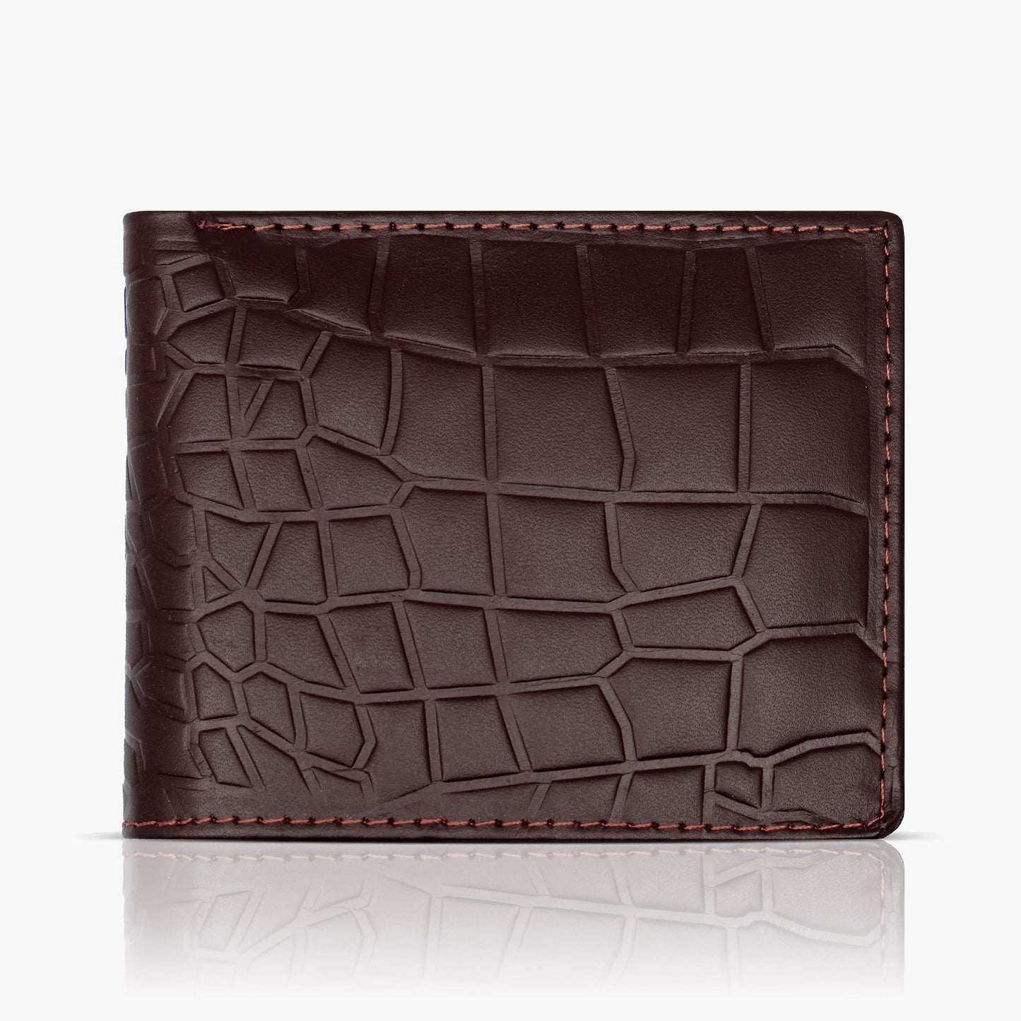 Croc Charm: Textured Wallet