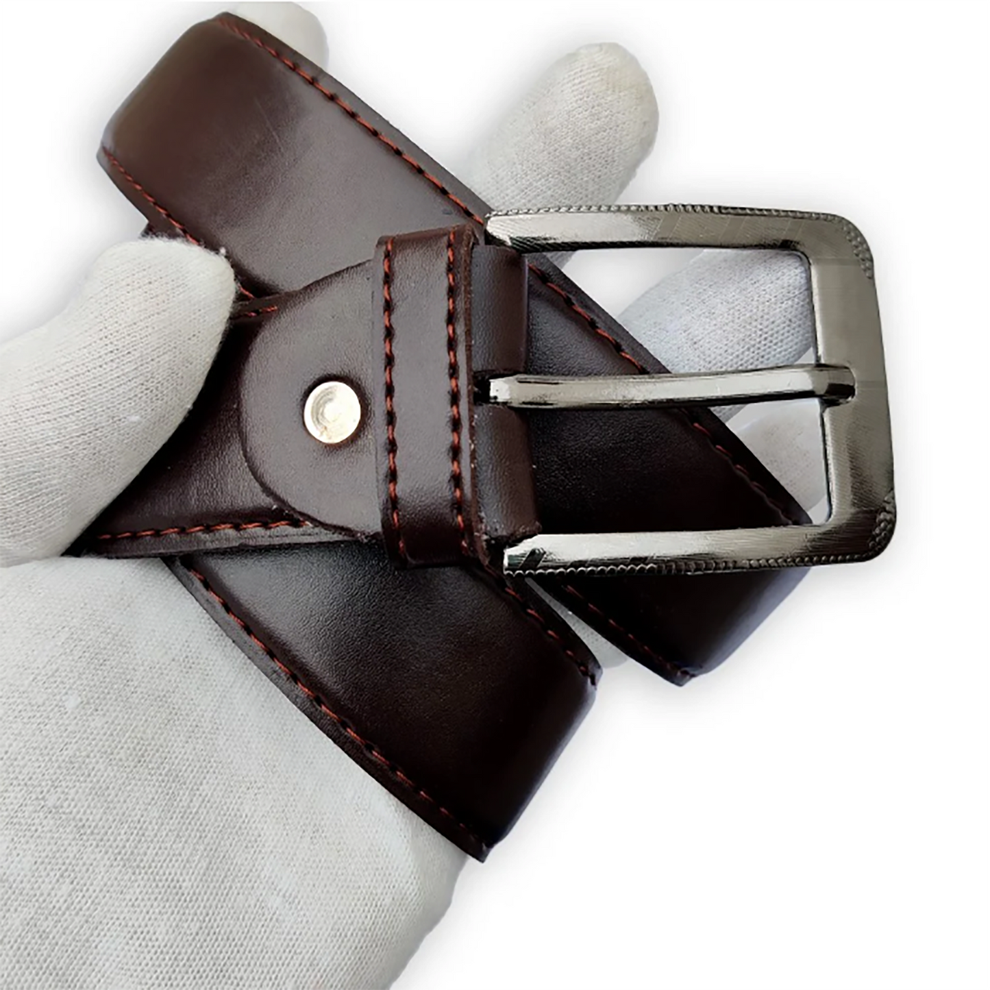 Plain Casual Leather Belt For Men