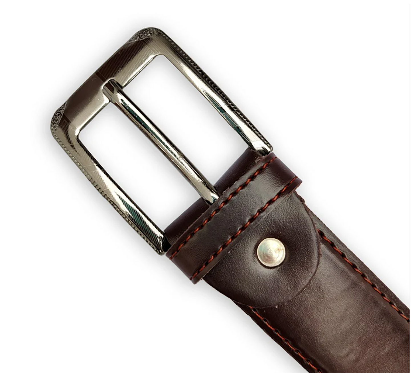Plain Casual Leather Belt For Men