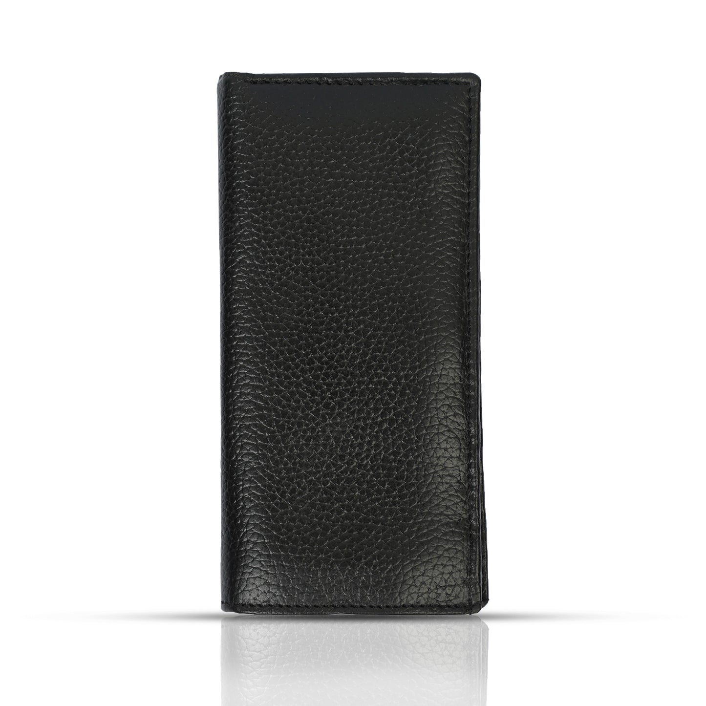 "Magnetic Charm: Cowhide Leather Wallet"