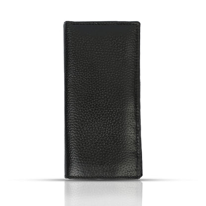 "Magnetic Charm: Cowhide Leather Wallet"