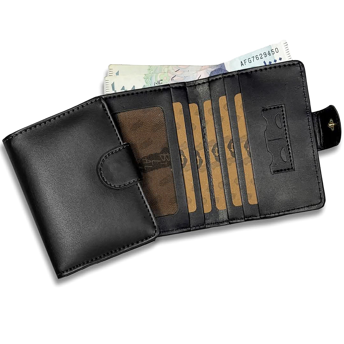 Minimol Button Closure Wallet