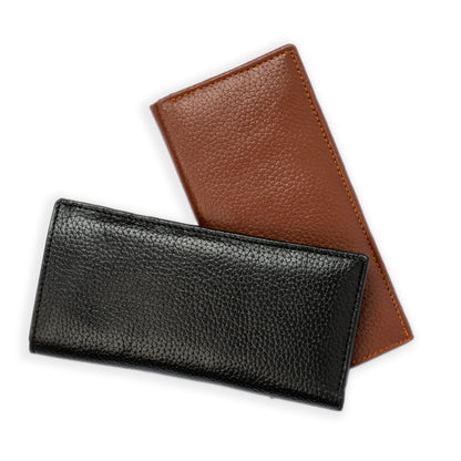 "Magnetic Charm: Cowhide Leather Wallet"