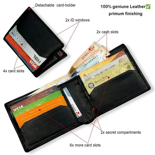 Detachable Pro Card Holder Wallet